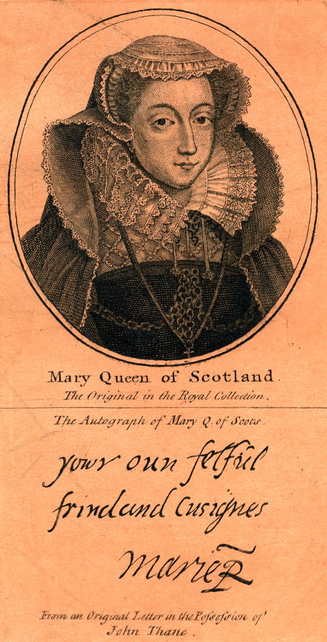 Maryja Królowa Szkotów, 1542-1587 autorstwa Unbekannt