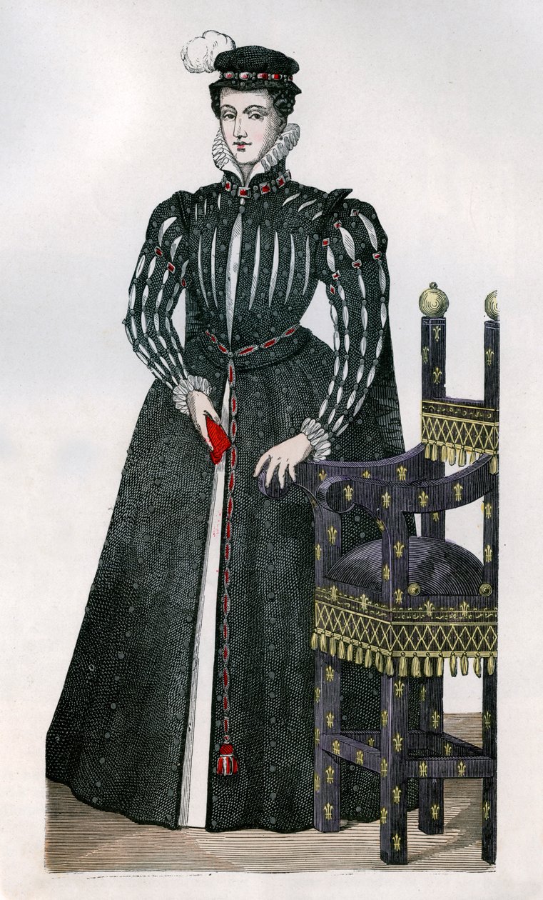 Maria Stuart, królowa małżonka Franciszka II z Francji, c1560 1882-1884 autorstwa Unbekannt