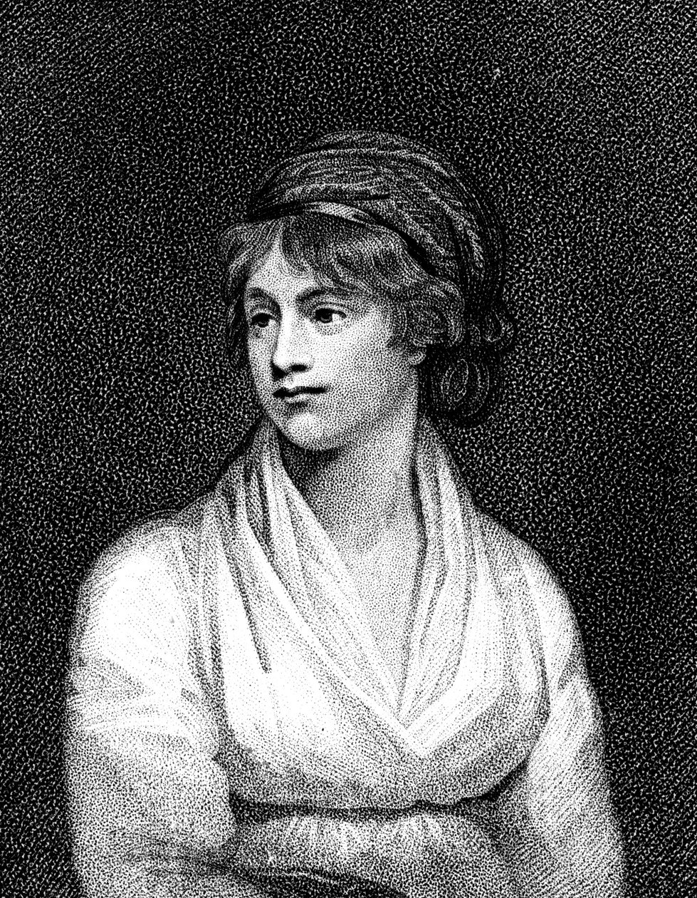 Mary Wollstonecraft, XVIII-wieczna nauczycielka angielskiego, pisarka i feministka autorstwa Unbekannt