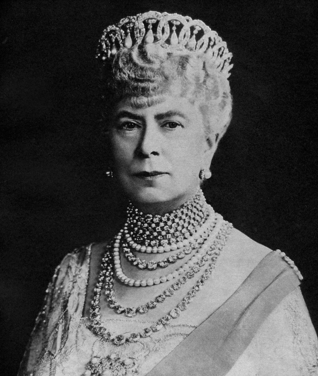 Mary of Teck, królowa małżonka Jerzego V z Wielkiej Brytanii, c1936. autorstwa Unbekannt