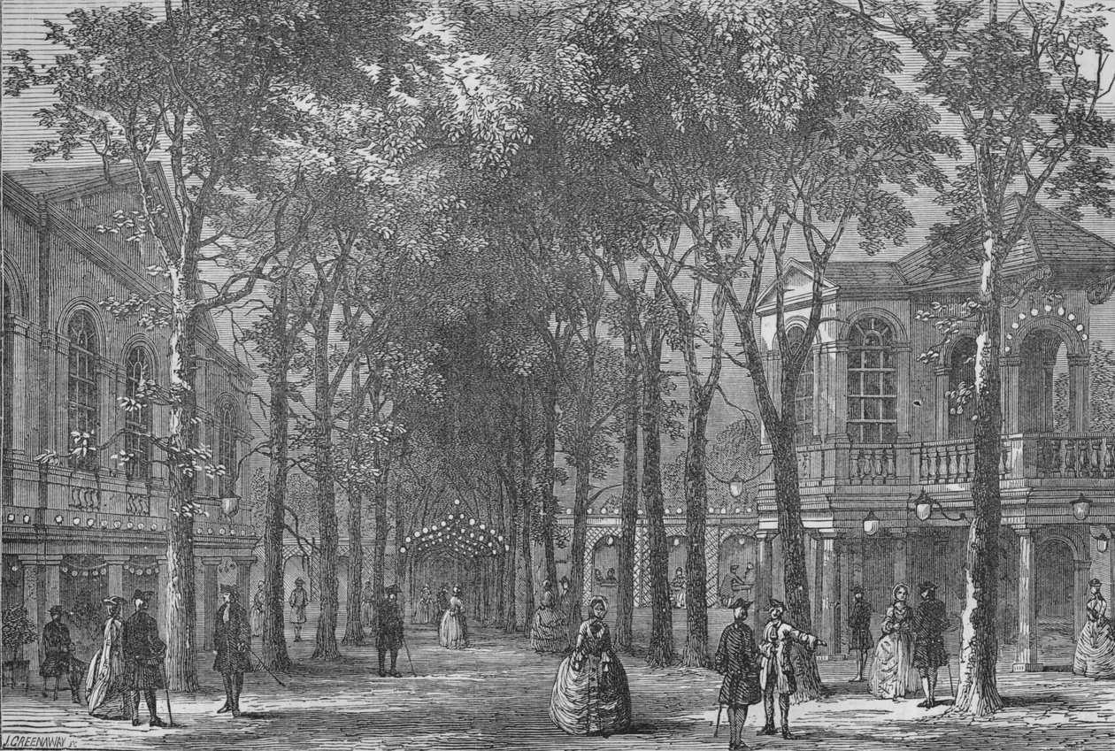 Ogrody Marylebone, Westminster, Londyn, 1870 1878 autorstwa Unbekannt