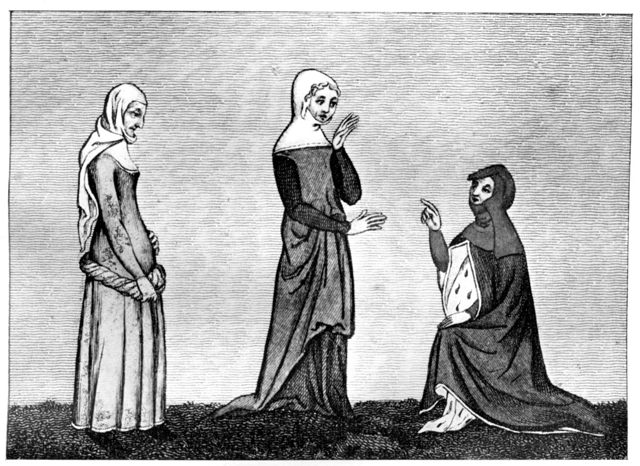 Matrony, XIV wiek, 1910 autorstwa Unbekannt