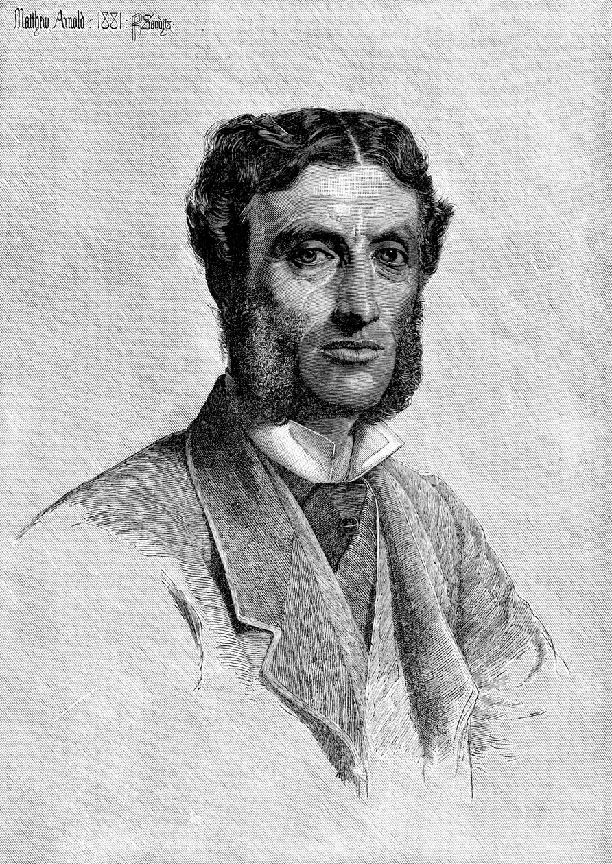 Matthew Arnold 1822-1888, brytyjski poeta, krytyk i pedagog, 1881 autorstwa Unbekannt
