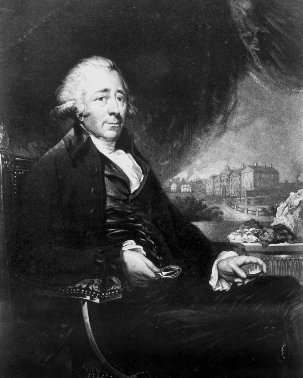 Matthew Boulton, angielski inżynier i przemysłowiec autorstwa Unbekannt