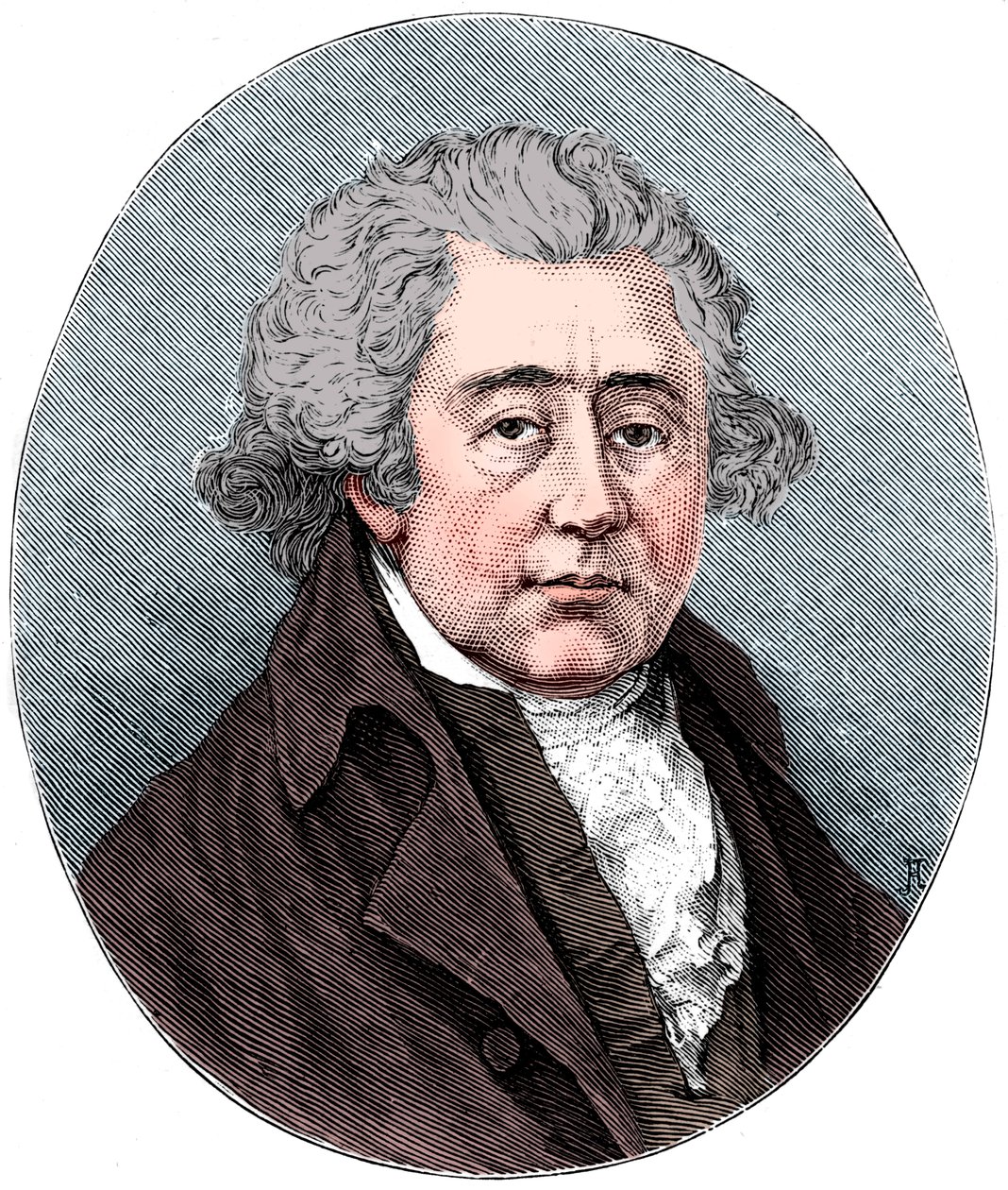 Matthew Boulton, angielski producent i inżynier, ok. 1880 r. autorstwa Unbekannt