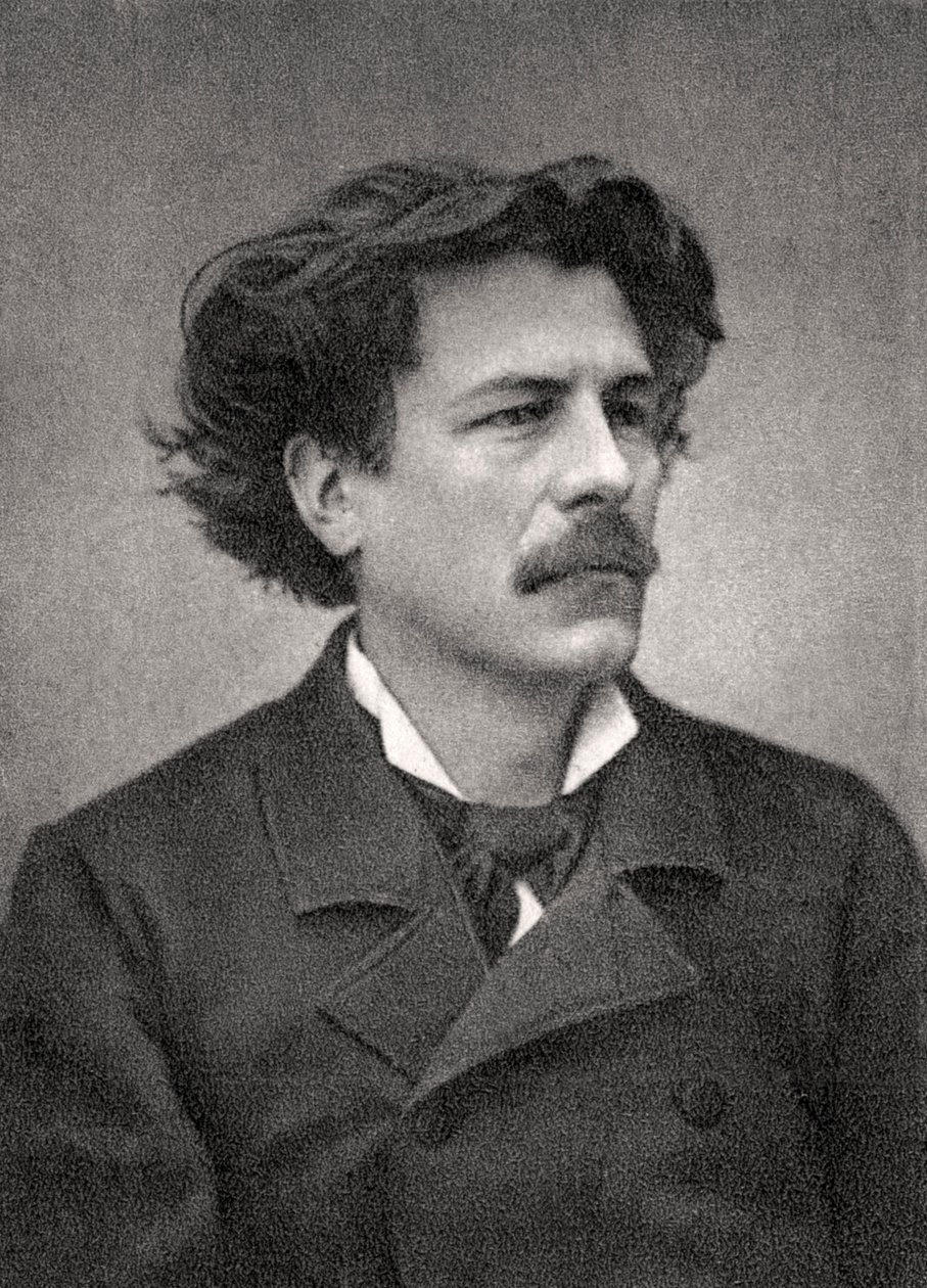 Maurice Rollinat, poeta francuski, 1888 autorstwa Unbekannt