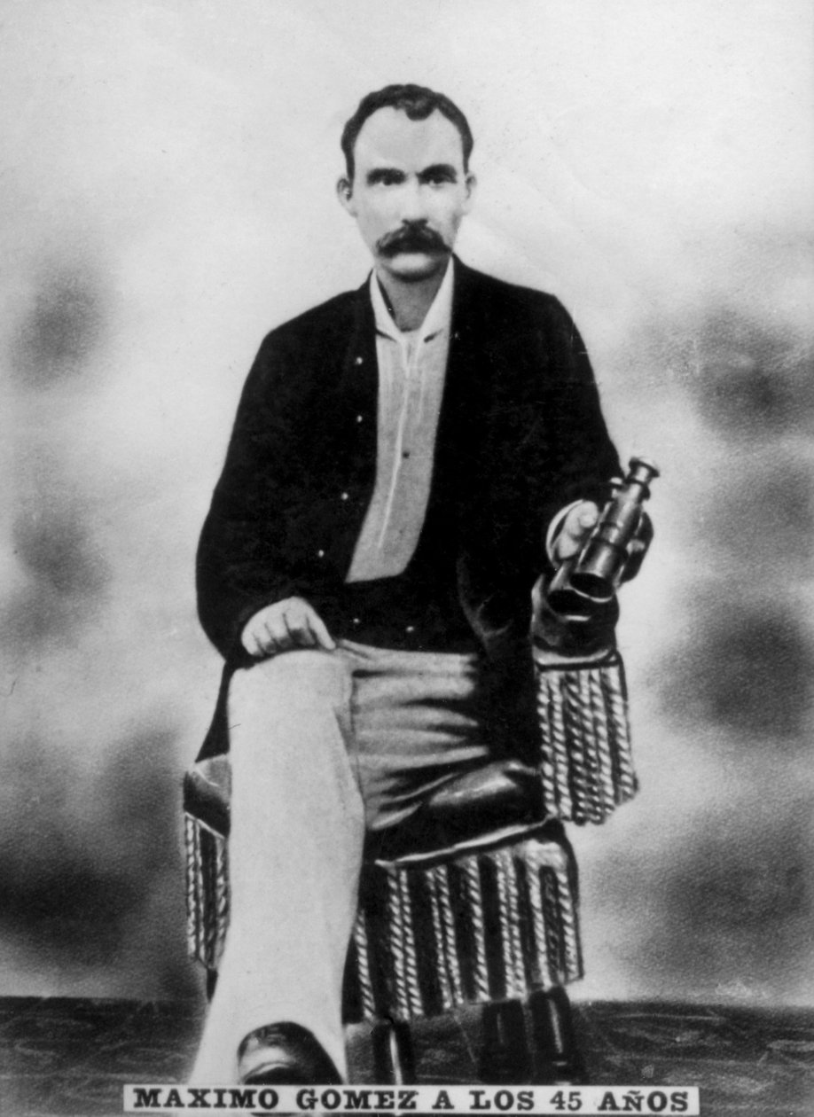 Maximo Gomez 1836-1905, lat 45, 1881 c1910 autorstwa Unbekannt