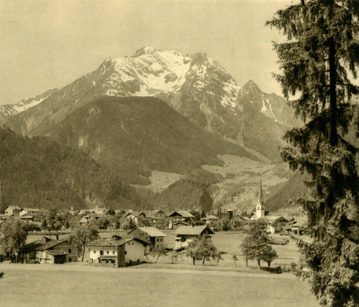 Mayrhofen, Zillertal, Austria, ok. 1935. autorstwa Unbekannt