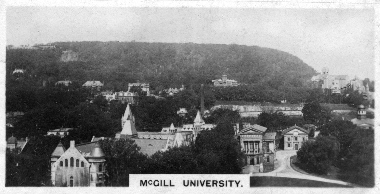 Uniwersytet McGill, Montreal, Kanada, ok. 1920 r. autorstwa Unbekannt