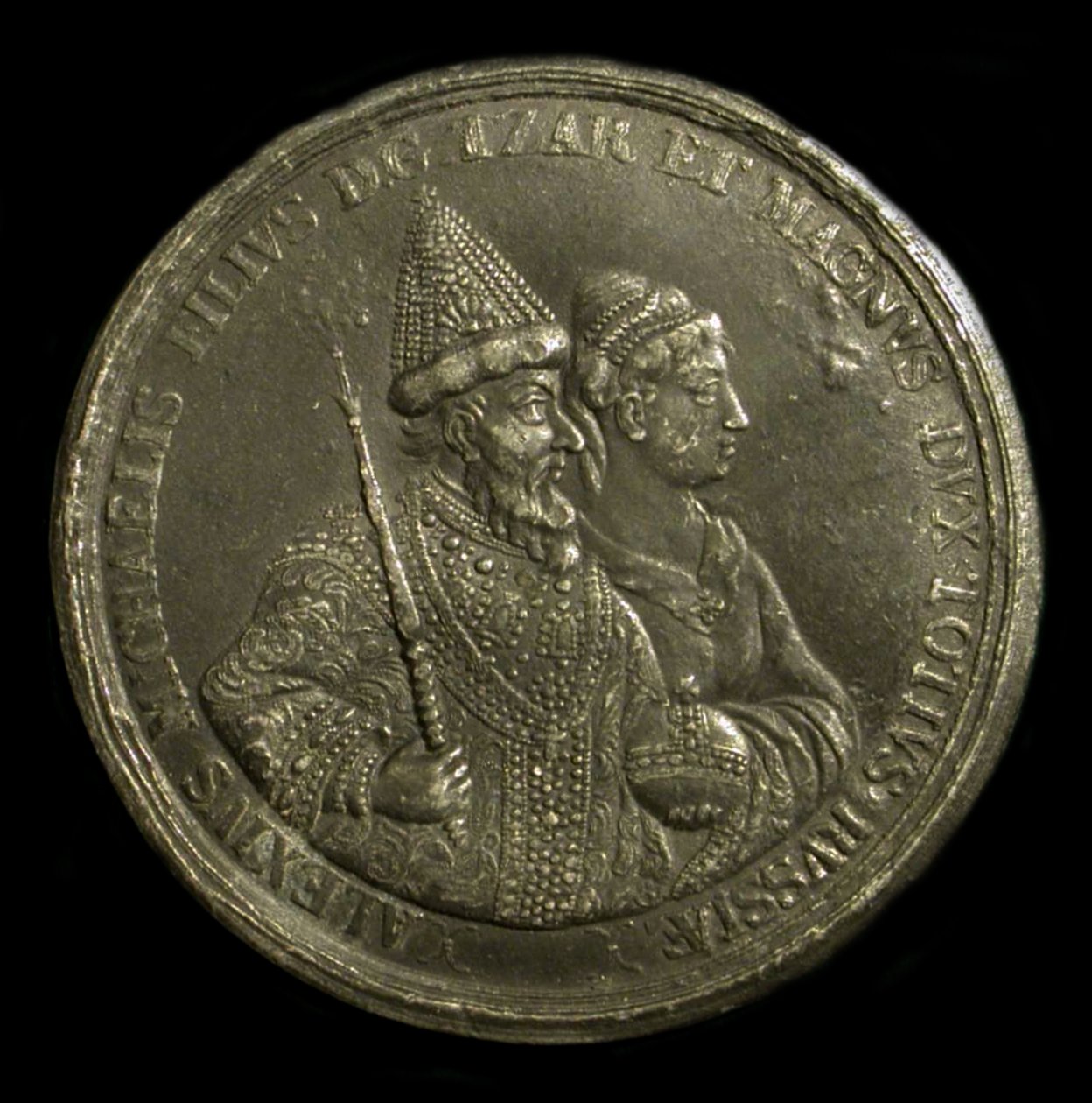 Medal car Rosji Aleksy I z okazji urodzin Piotra Wielkiego, ok. 1775 autorstwa Unbekannt