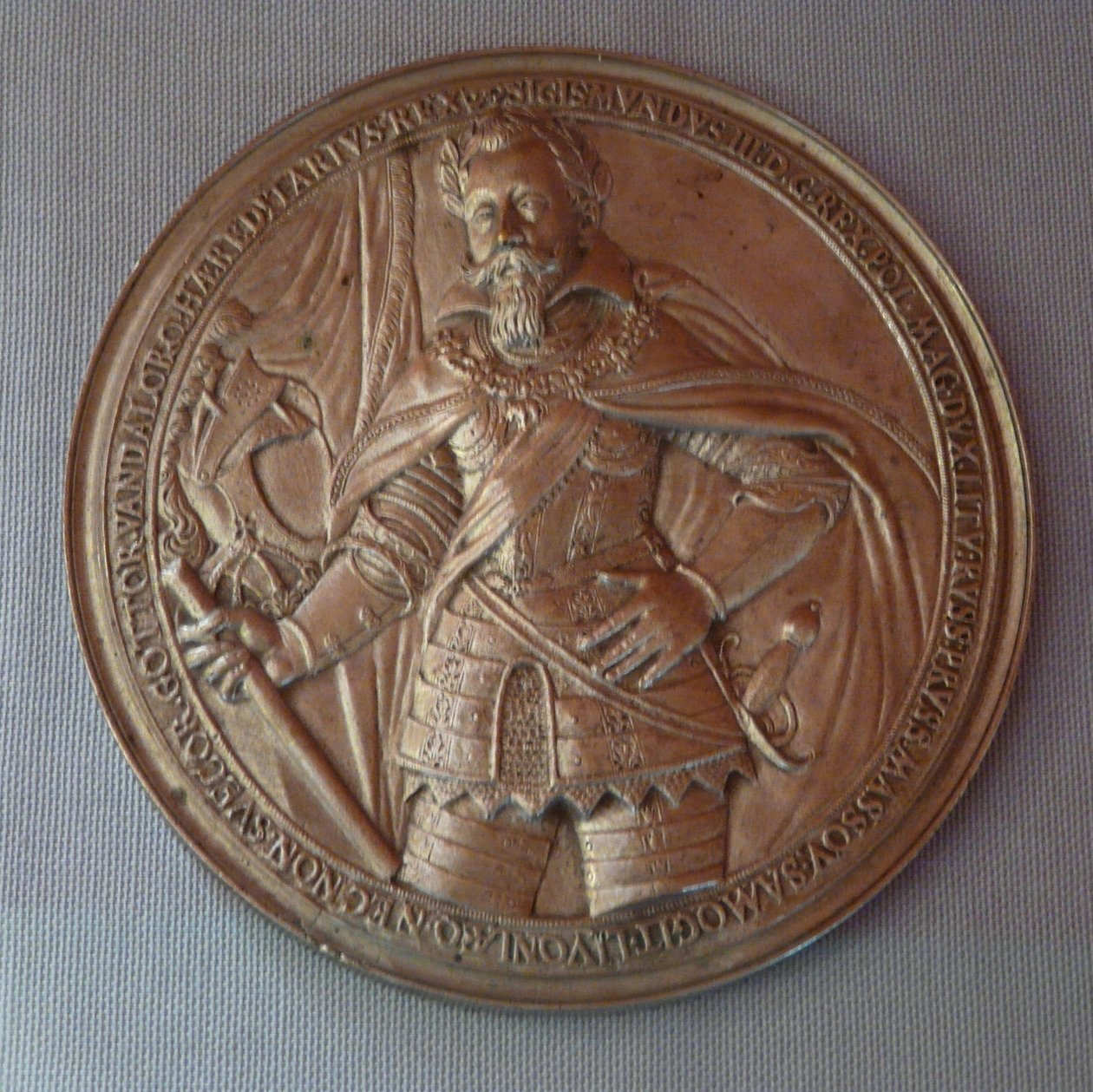 Medal upamiętniający zwycięstwo Zygmunta III pod Smoleńskiem autorstwa Unbekannt