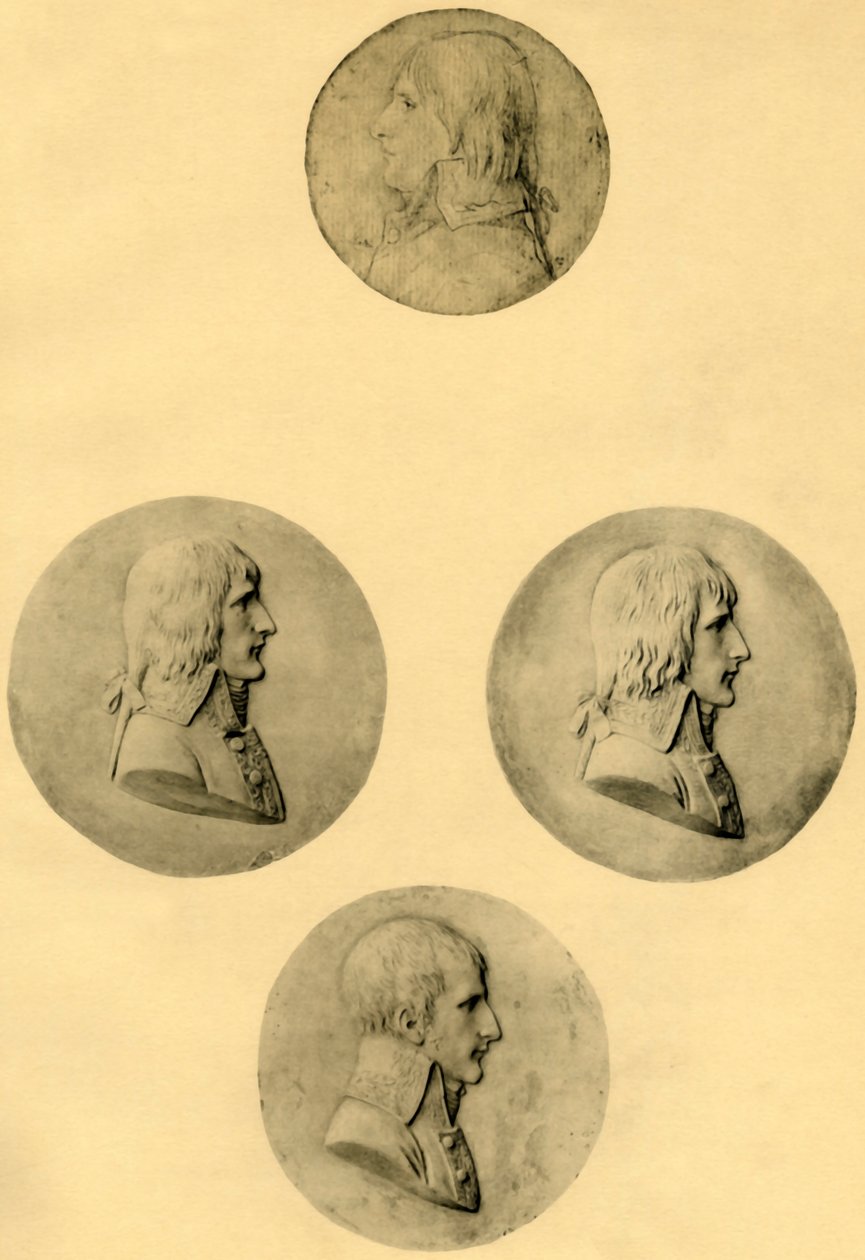 Medalionowe portrety Napoleona, 1797-1799, 1921. autorstwa Unbekannt
