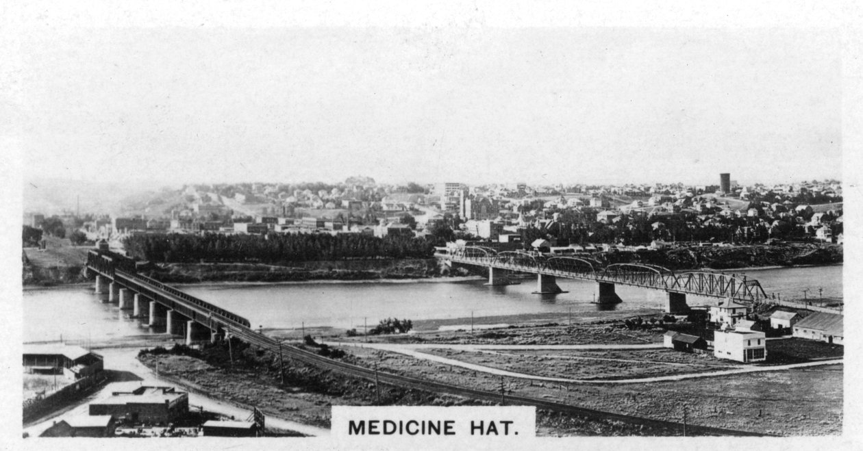 Kapelusz Medyczny, Alberta, Kanada, ok. 1920 r. autorstwa Unbekannt