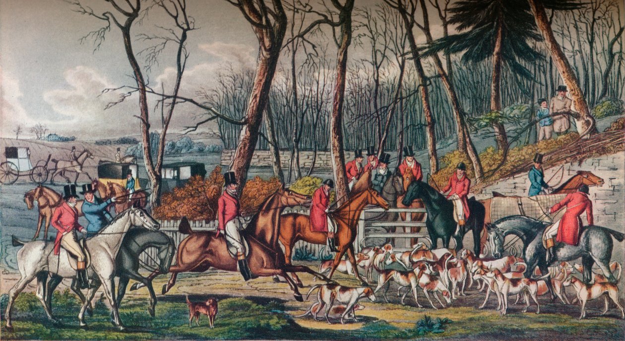 Spotkanie na okładce, c1824 autorstwa Unbekannt