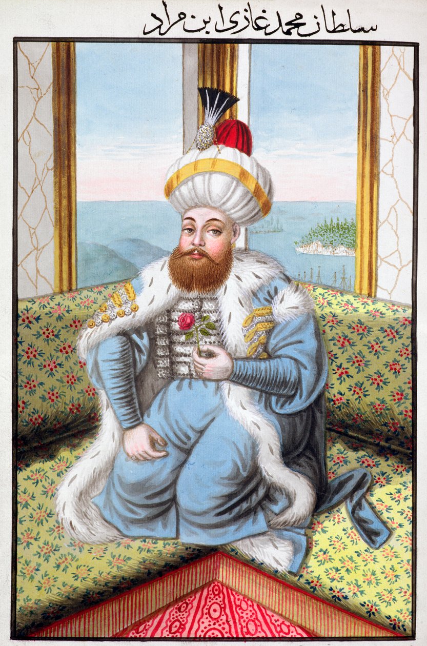 Mehmed II, cesarz osmański, 1808 autorstwa Unbekannt