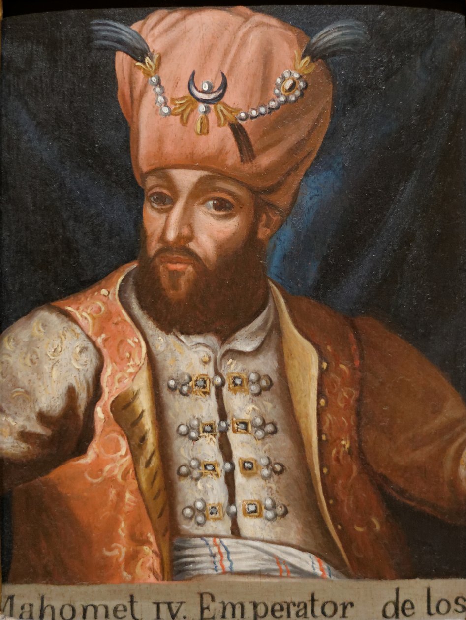Mehmed IV 1642-1693, sułtan Imperium Osmańskiego, XVII wiek autorstwa Unbekannt