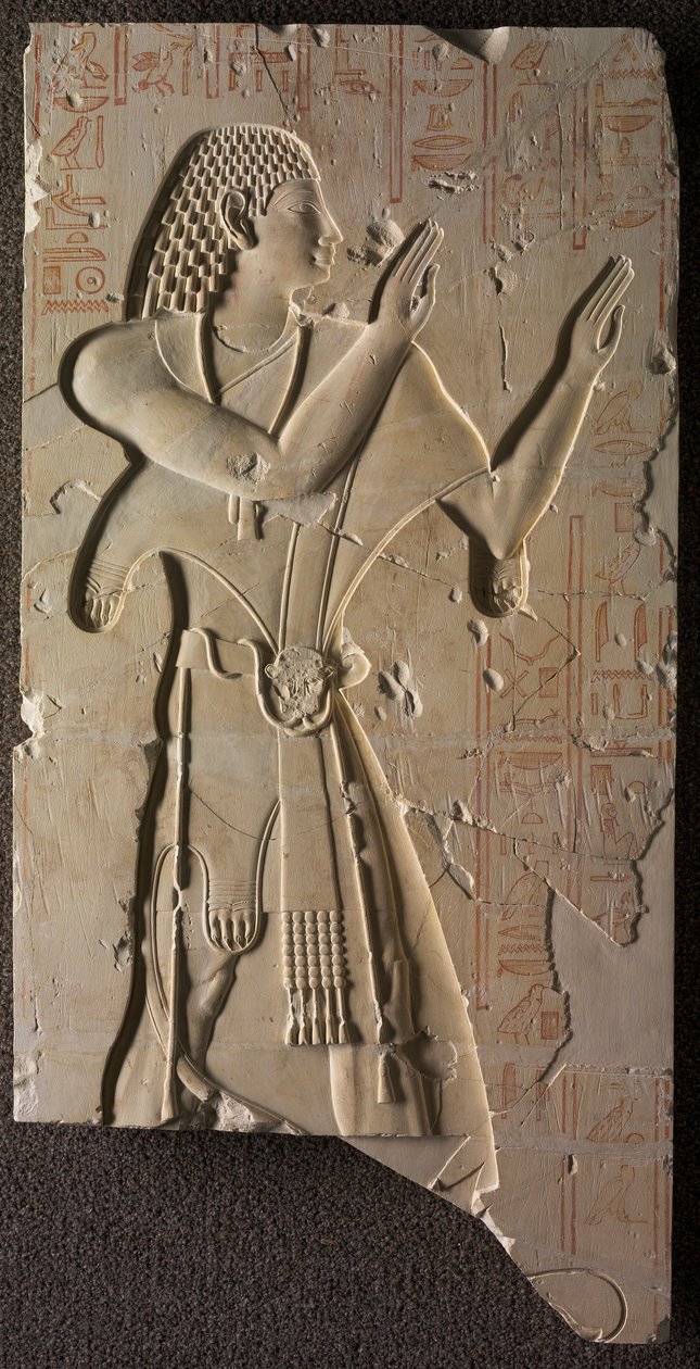 Mentuemhat w stroju kościelnym, c. 667-647 pne. autorstwa Unbekannt
