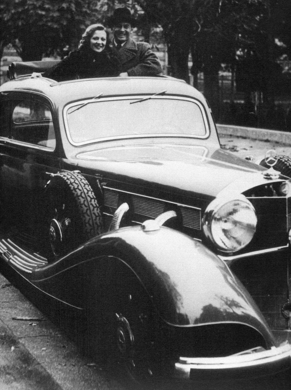 Samochód Mercedes-Benz, ok. 1930 autorstwa Unbekannt