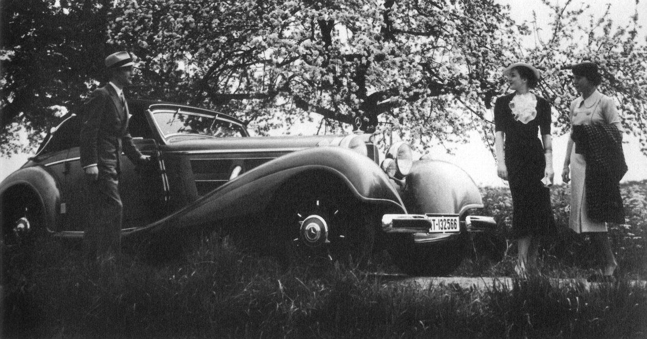 Samochód Mercedes-Benz, ok. 1930 autorstwa Unbekannt