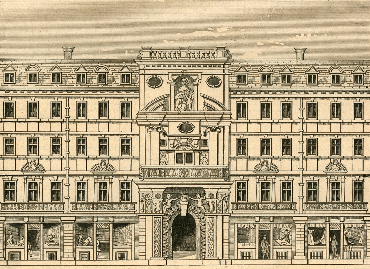 Kaplica Błogosławieństw, odbudowana po pożarze, 1897 r. autorstwa Unbekannt