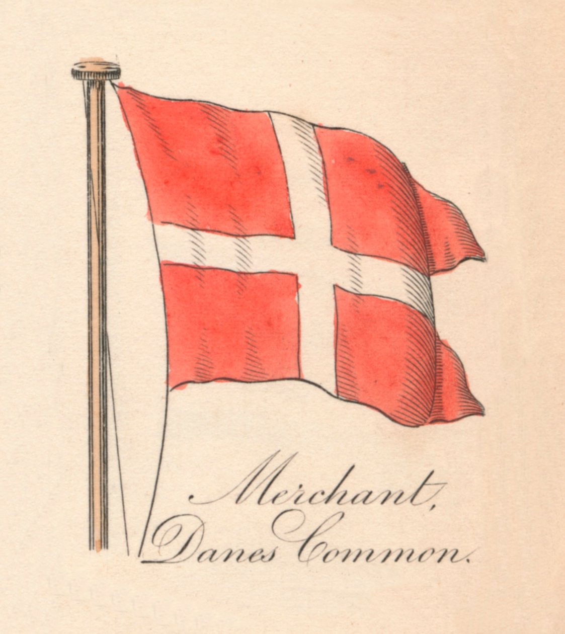 Kupiec, Duńczycy, 1838 autorstwa Unbekannt