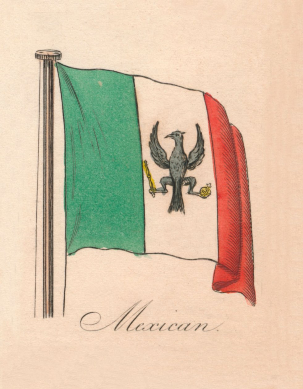 Meksykański, 1838 autorstwa Unbekannt