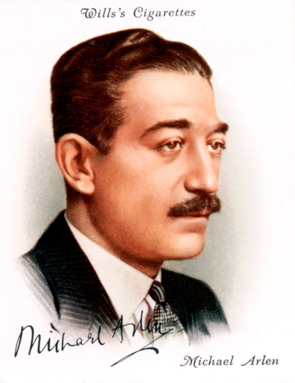 Michael Arlen 1895-1956, brytyjski pisarz i powieściopisarz pochodzenia ormiańskiego, 1937 autorstwa Unbekannt