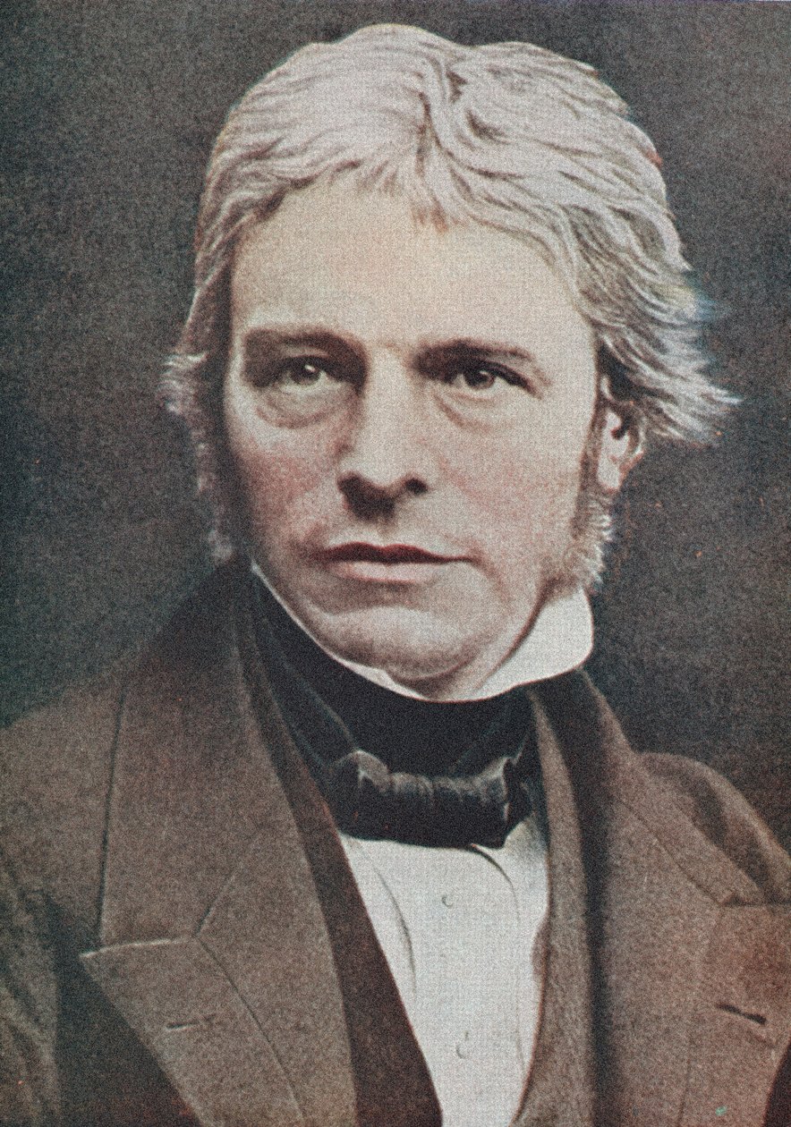 Michael Faraday, brytyjski fizyk i chemik, połowa XIX wieku autorstwa Unbekannt