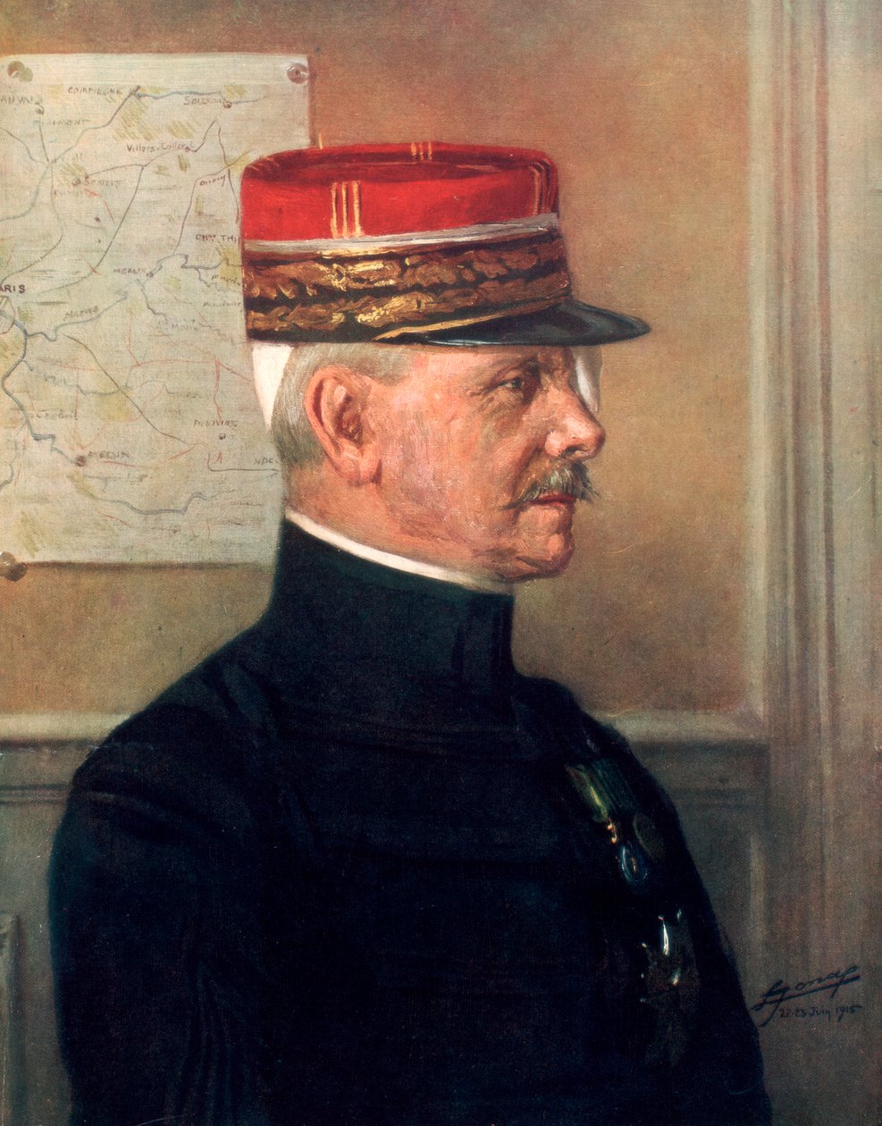Michel-Joseph Maunoury, francuski generał I wojny światowej, 1926 autorstwa Unbekannt