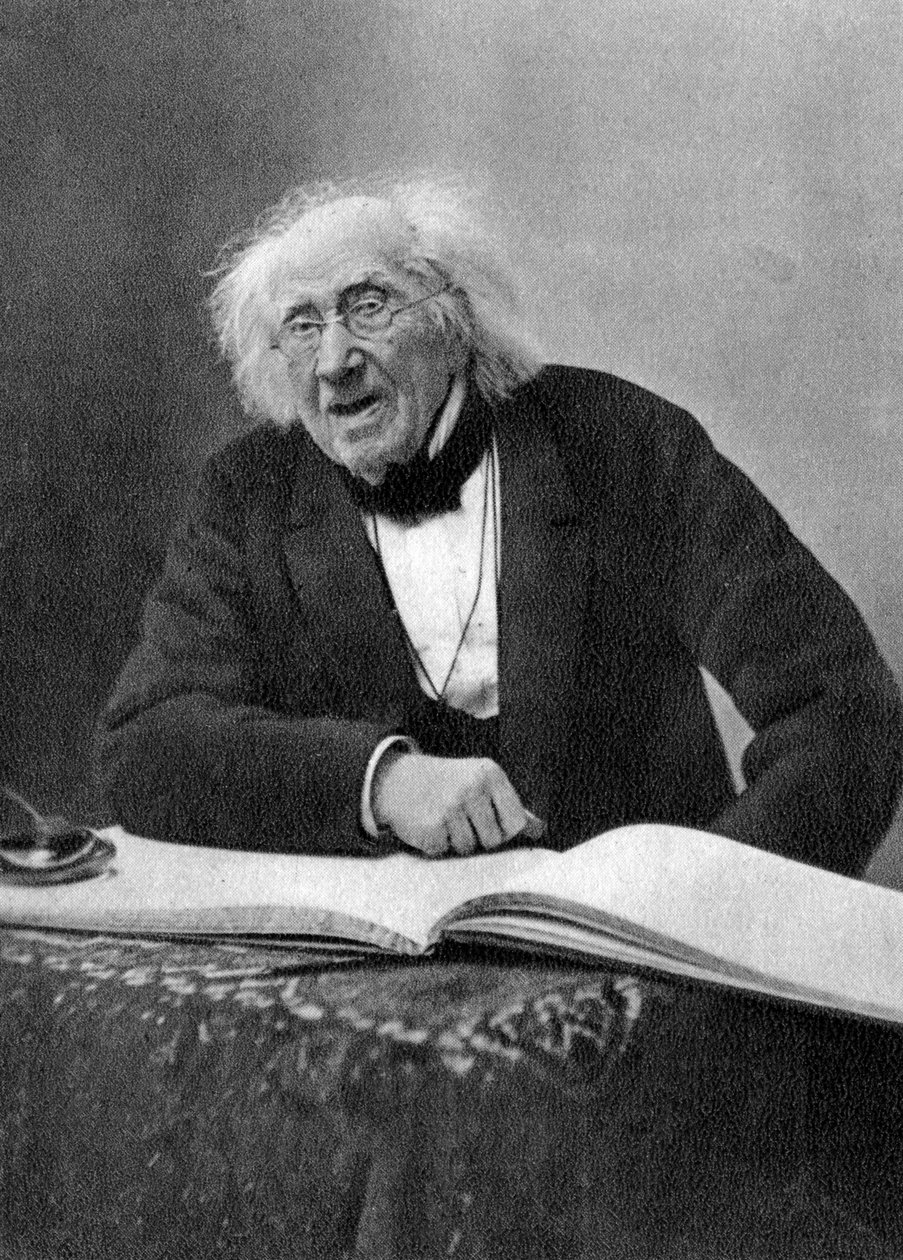 Michel Eugene Chevreul, francuski chemik, 1891 autorstwa Unbekannt
