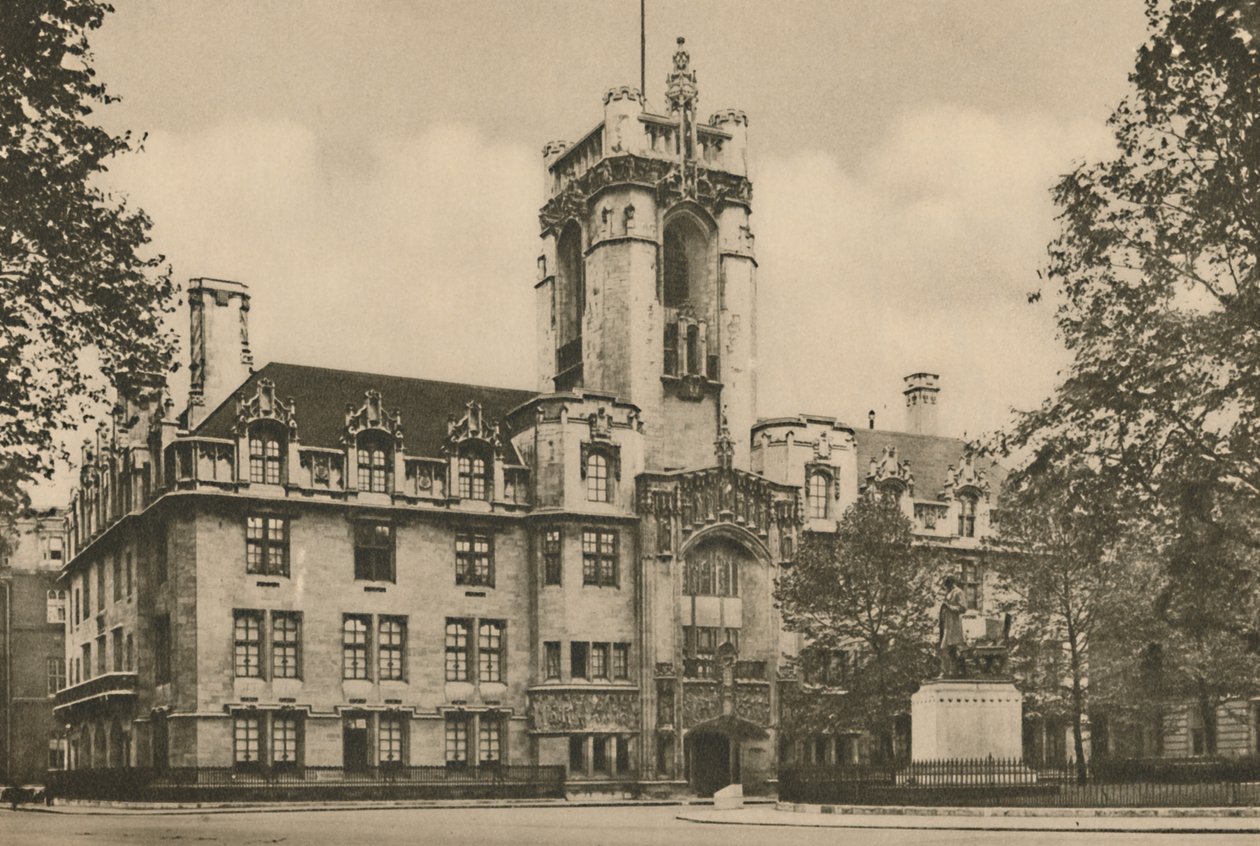 Middlesex Guildhall w miejscu starożytnego sanktuarium Westminster, c1935. autorstwa Unbekannt