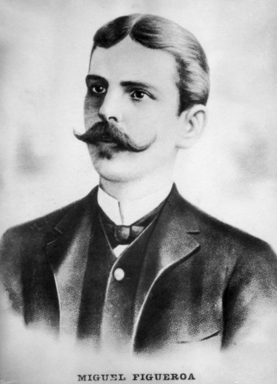 Miguel Figueroa, 1851-1893, lata 20. autorstwa Unbekannt