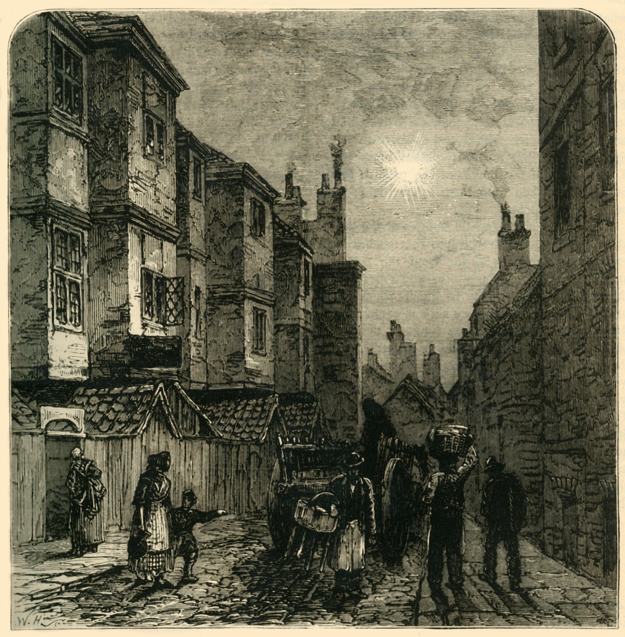 Milford Lane w 1820, 1881. autorstwa Unbekannt