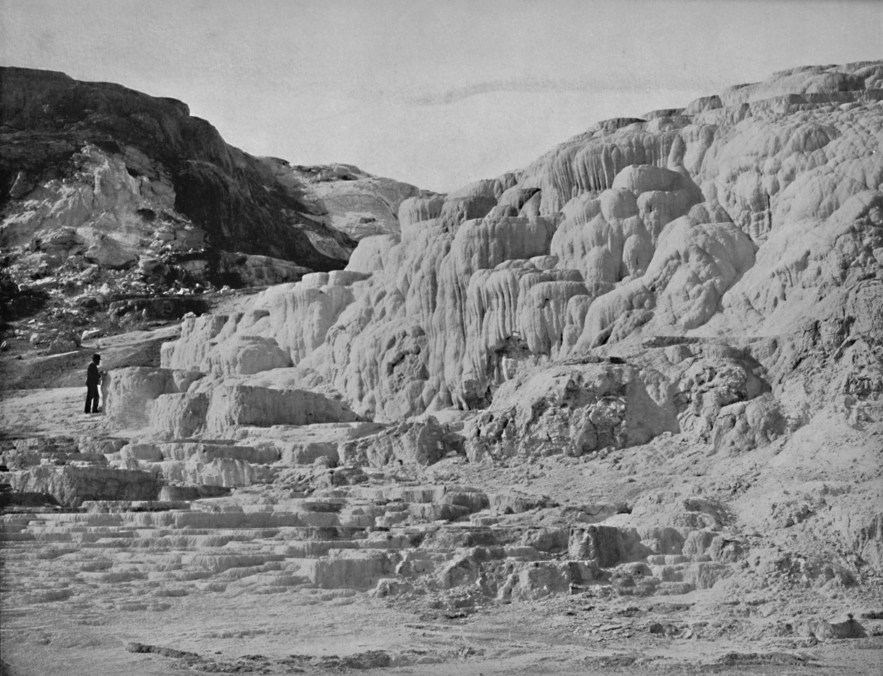 Taras Minerwy, Park Yellowstone, c1897. autorstwa Unbekannt