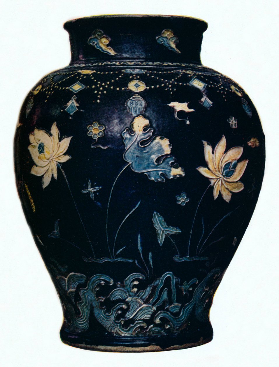Ming Dynasty, Fahua vase, 15th century autorstwa Unbekannt