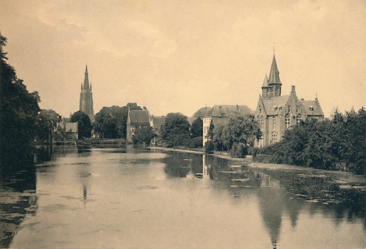 Minnewater, ok. 1910 r autorstwa Unbekannt