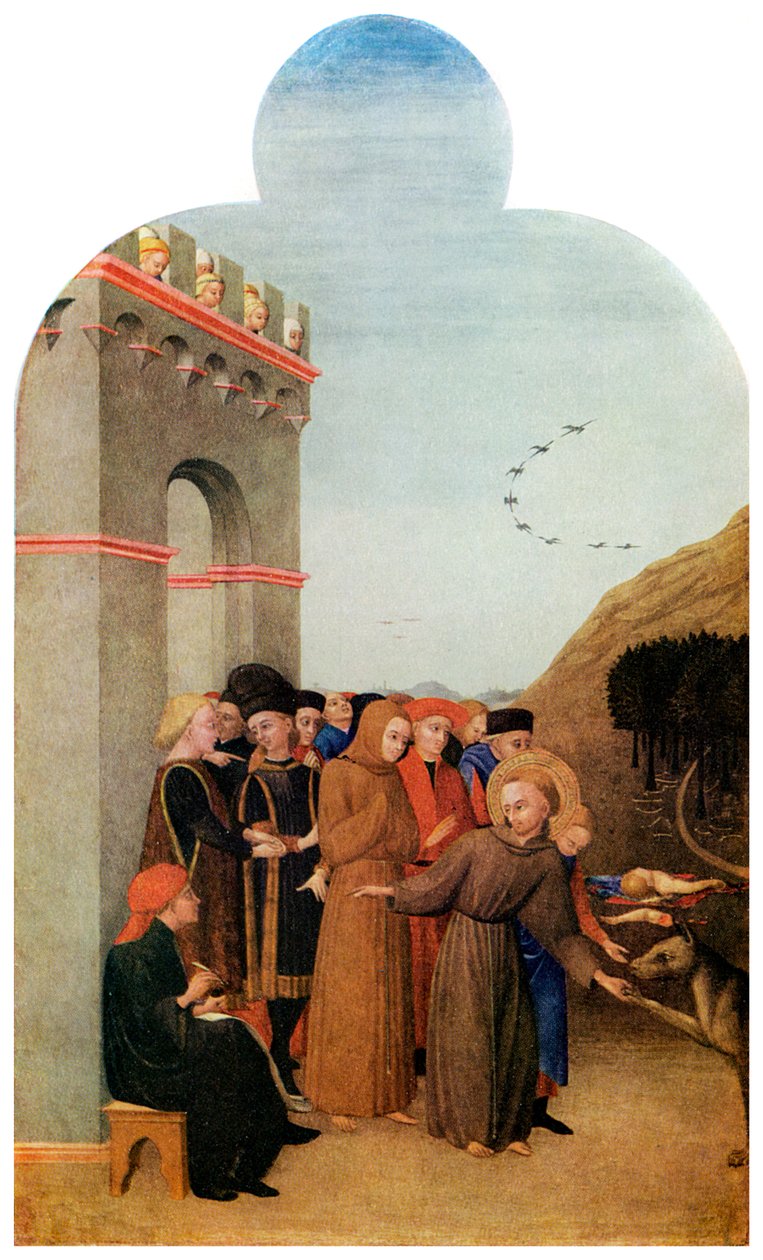 Cuda: legenda o Wilku z Gubbio, c1437-1444 1956 autorstwa Unbekannt