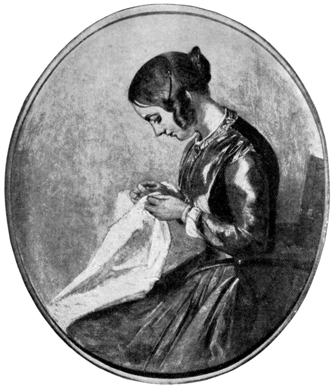 Panna Georgina Hogarth, ok. 1850 1912 r autorstwa Unbekannt