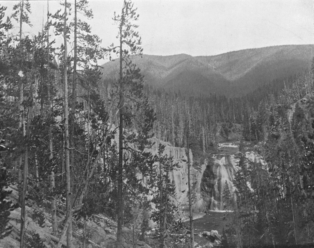 Rzeka Missouri, poniżej Great Falls, Montana, USA, ok. 1900. autorstwa Unbekannt