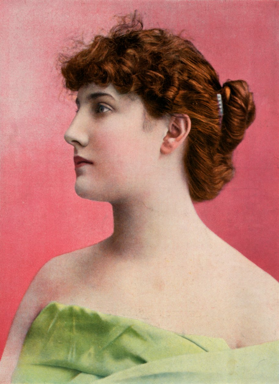 Panna Nelly Cormon, Z Teatru Du Gymnase, 1904. autorstwa Unbekannt