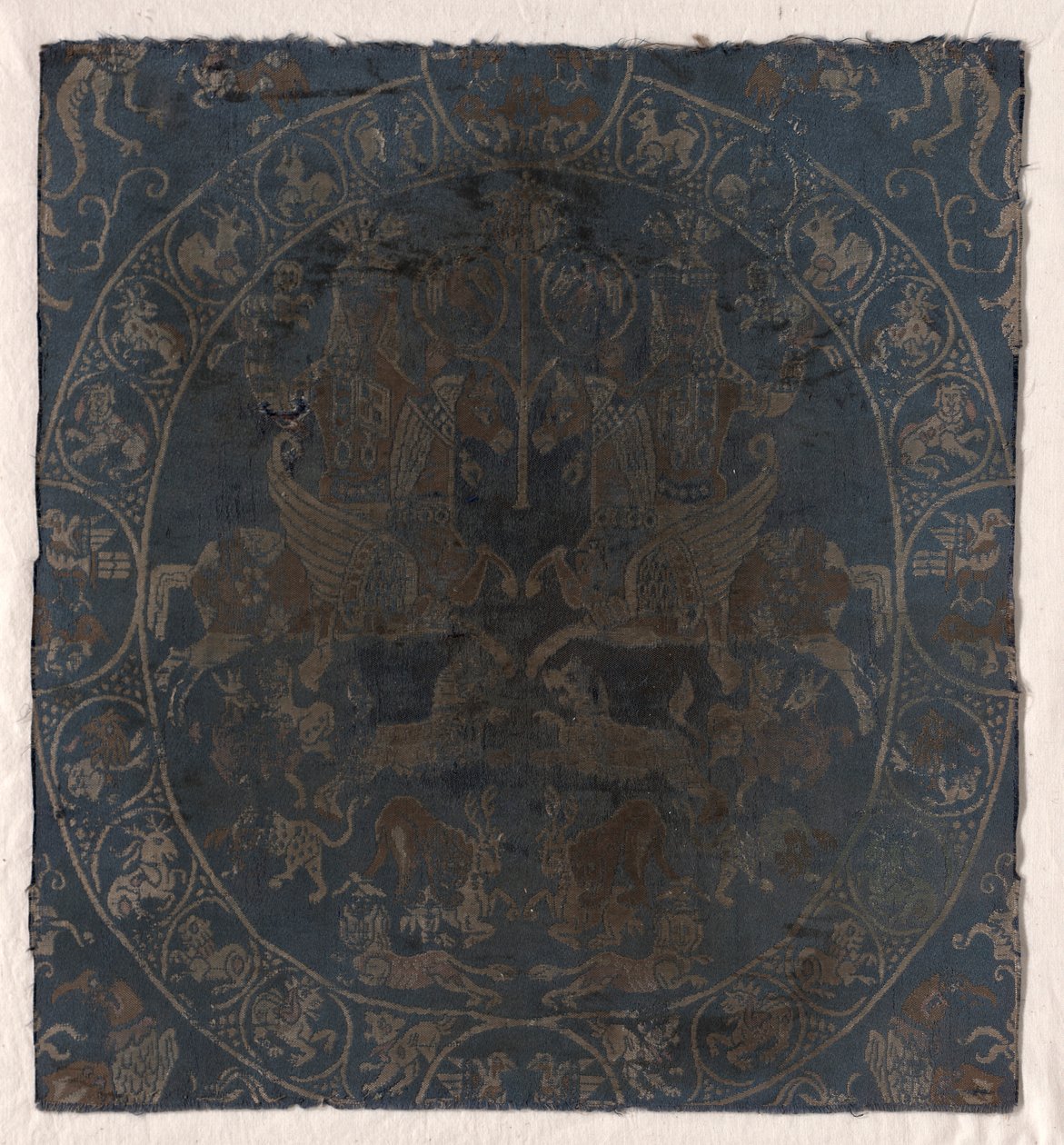 Współczesna reprodukcja jedwabiu Bahram Gur w Berlinie, ok. 1900 r. 1895 . autorstwa Unbekannt
