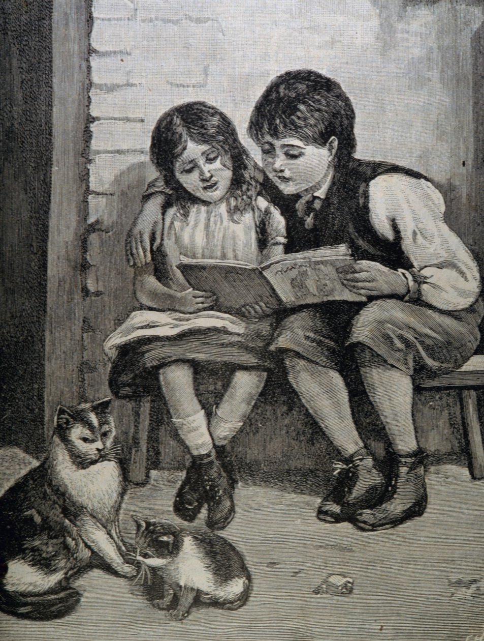 Książka z obrazkami mamy. Z Barnavannen 1892. autorstwa Unbekannt