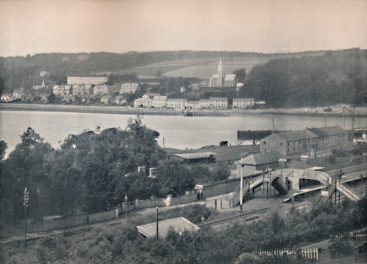 Monkstown - Ze stacji Monkstown Pier, 1895 autorstwa Unbekannt