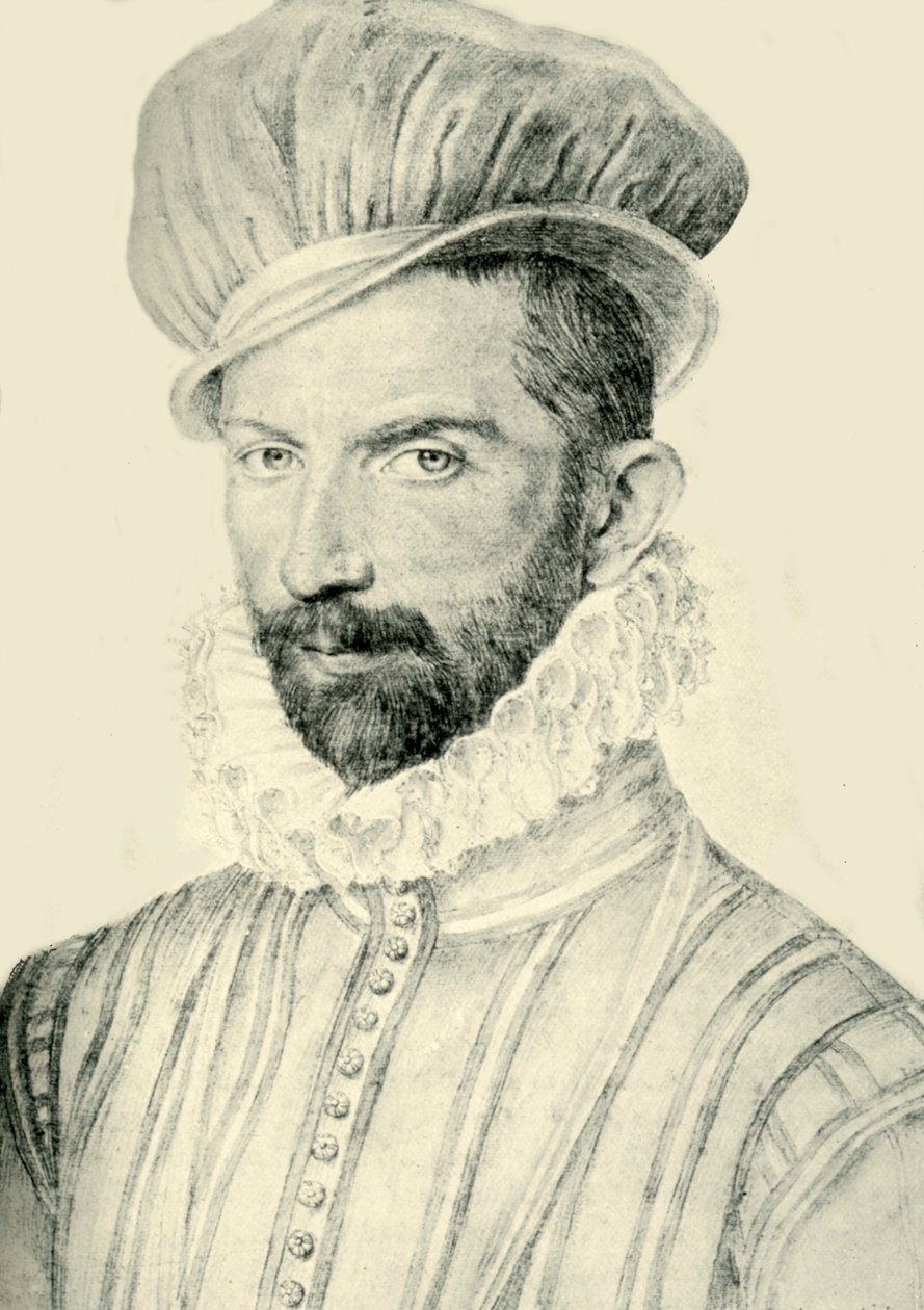Monsieur de Chateauneuf, Guillaume de lAubespine, 1573, 1907. autorstwa Unbekannt