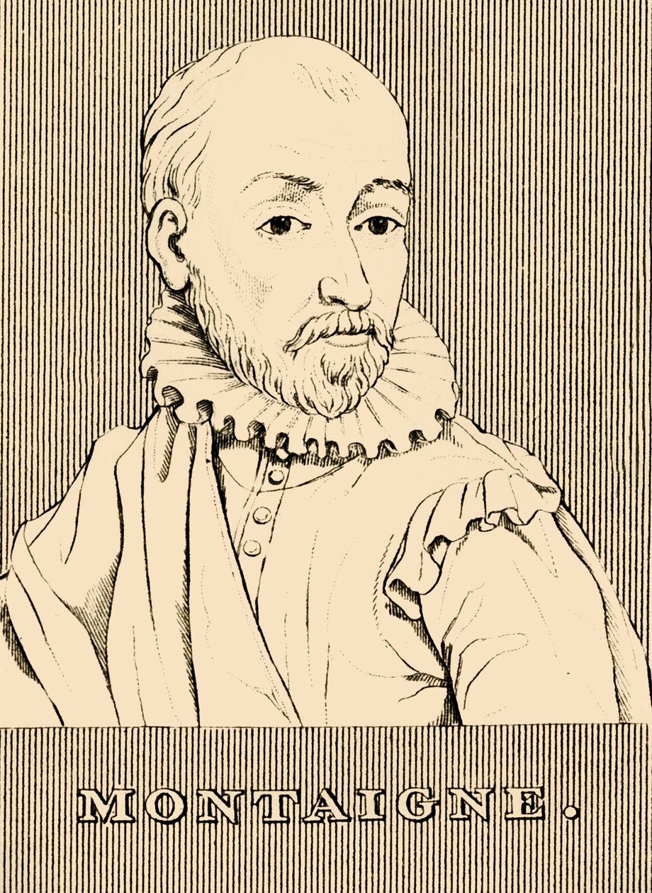 Montaigne, 1533-1592, 1830. autorstwa Unbekannt