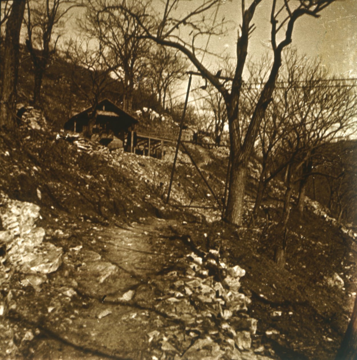 Monte Tomba, Włochy, c1914-c1918 autorstwa Unbekannt