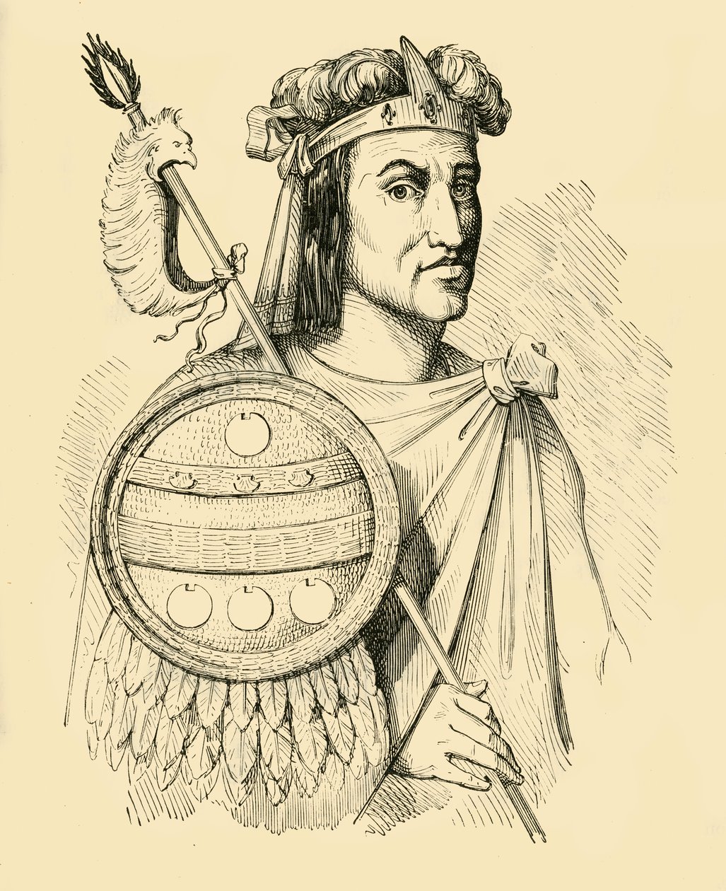 Montezumy, 15191-1520, 1890. autorstwa Unbekannt