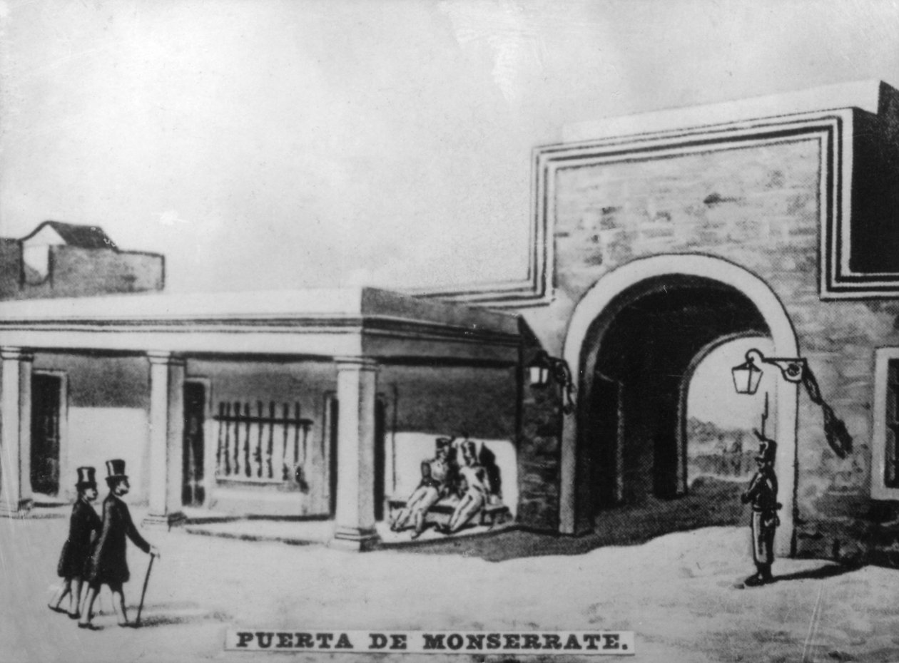 Drzwi Montserrate, 1836, 1920 autorstwa Unbekannt