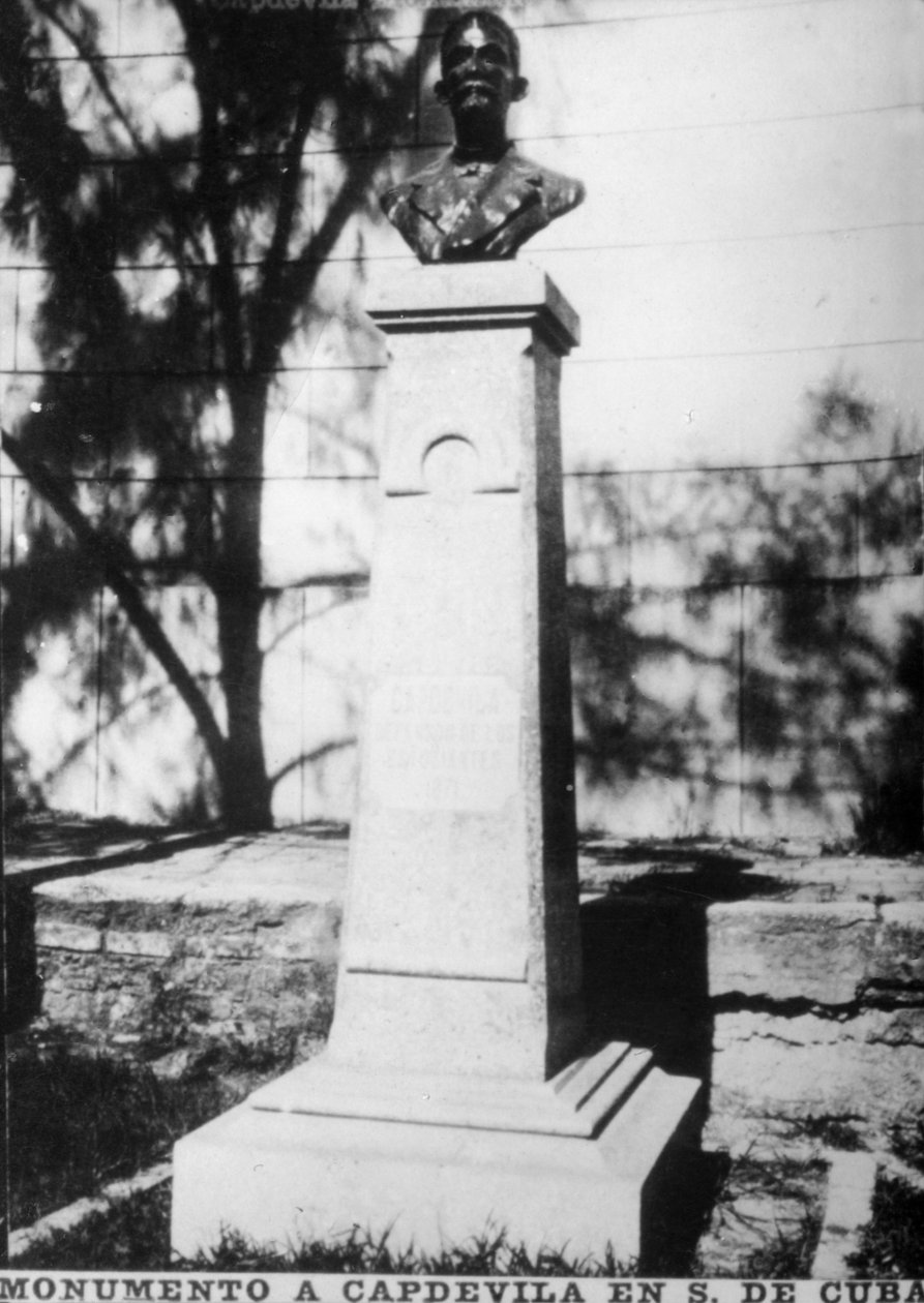 Pomnik Capdevili, 1871, 1920 autorstwa Unbekannt