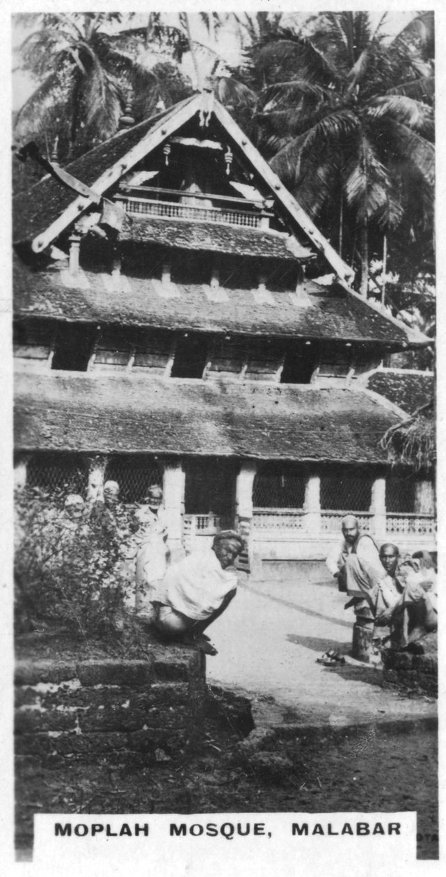 Meczet Moplah, Malabar, południowe Indie, ok. 1925 r. autorstwa Unbekannt